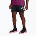 Férfi rövidnadrág Under Armour Project Rock Terry Badge Of Honor Fleece black
