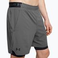 Férfi Under Armour Vanish Woven 2In1 Sts castlerock/fekete/fekete edzésnadrág 4