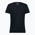 Női edzőpóló Under Armour Project Rock HW black/silt 2