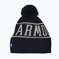 Férfi téli sapka Under Armour Halftime Pom Beanie midnight navy/summit white 4