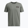 Férfi edzőpóló Under Armour Project Rock 60/40S clay green/team orange/black