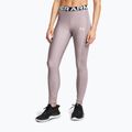 Under Armour HeatGear Rib tetra szürke/fehér női edző leggings