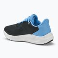 Under Armour Charged Pursuit 3 Big Logo női futócipő fekete/horizon kék/fehér 3