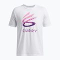 Férfi Under Armour Curry Logós póló Trend fehér/lila 4