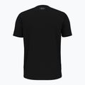 Férfi edzőpóló Under Armour Sliced Wordmark 60/40S black/horizon blue 2