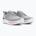 Under Armour Velociti 4 halo szürke/rézvörös/fehér férfi futócipő