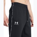 Férfi Under Armour Icon Fleece Jgr fekete/fehér nadrág 4