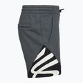 Férfi Under Armour Curry Splash Fleece rövidnadrág castlerock full heather/fekete/fekete/fehér agyag 3