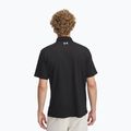Férfi Under Armour póló Tee To Green Pique Polo fekete/fehér 2