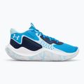 Under Armour Jet' 23 elektromos kék/középkék/stream kosárlabda cipő 2