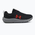 Under Armour Charged Assert 10 férfi futócipő antracit/antracit/arez piros 2