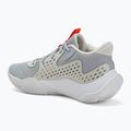 Under Armour Jet' 23 mod szürke/piros/fehér kosárlabda cipő 3