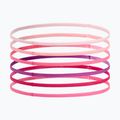 Gyermek fejpánt Under Armour Mini Elastic 6 pcs prime pink/white 2