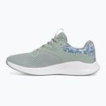 Under Armour Charged Aurora 2+ szilika zöld/fehér/metál szilika női edzőcipő 9