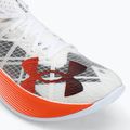 Under Armour Velocity Elite 2 férfi futócipő fehér/karmazsinvörös/fekete 7