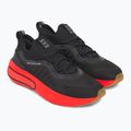 Férfi Under Armour Phantom 4 fekete/láva piros/metál ezüst cipő 10