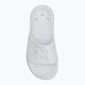 Under Armour női Locker V Slide fehér/fehér/fehér flip-flopok 5