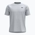 Férfi edzőpóló Under Armour Tech Textured distant gray/black