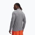 Férfi Under Armour Tech Vent Geotessa 1/2 Zip acél/castlerock/tűz edzés hosszú ujjú hosszúnadrág 2