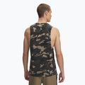 Under Armour férfi Project Rock Camo Tank city khaki/barokk zöld/fehér agyag póló 2