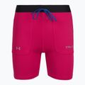 Női rövidnadrág Under Armour Trail Run Fitted shaded fuchsia/black