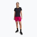 Női rövidnadrág Under Armour Trail Run Fitted shaded fuchsia/black 6
