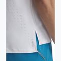 Under Armour Launch Elite Singlet fehér/fényvisszaverő férfi futó tréning felső 3