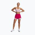 Under Armour Fly By 2in1 női futónadrág árnyékolt fukszia / prím rózsaszín / fényvisszaverő 2