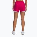 Under Armour Fly By 2in1 női futónadrág árnyékolt fukszia / prím rózsaszín / fényvisszaverő 3