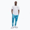 Férfi Under Armour Rival Terry Printed Jogger nadrág ether kék/onyx fehér 2
