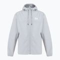 Férfi Under Armour Rival Woven Windbreaker dzseki mod szürke/mod szürke/fehér