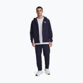 Férfi nadrág Under Armour Rival Woven Windbreaker Pant éjféli tengerészkék/éjféli tengerészkék/fehér 2
