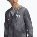 Férfi Under Armour Rival Terry Printed FZ castlerock/onyx fehér melegítőfelső 3