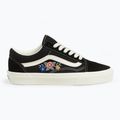 Vans Old Skool fekete virágos cipő 8