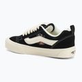 Vans Knu Skool fekete virágos cipő 3