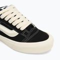 Vans Knu Skool fekete virágos cipő 7