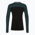 Férfi termoaktív pulóver Smartwool Classic Thermal Merino Base Layer Colorblock Crew Boxed twilling blue/black 3