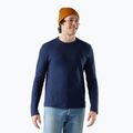Férfi trekking hosszú ujjú póló Smartwool Perfect Crew deep navy