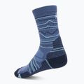 Smartwool Hike Light Cushion Mountain Pattern Crew zokni nightfall blue 2
