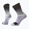 Női zokni Smartwool Everyday Stitch Stripe Crew purple/black