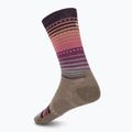 Női zokni Smartwool Everyday Stitch Stripe Crew fossil/purple 2