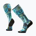 Smartwool sízokni Ski Targeted Cushion Explorer Print OTC mélykék