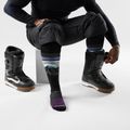 Smartwool Snowboard célzott párnázású hegyi napfelkelte OTC fekete snowboard zokni 2