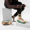 Smartwool Hike Targeted Cushion Bear Stripe Mid Crew zokni hamu 2