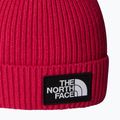 The North Face logós dobozos, mandzsettás gyermek téli sapka 2