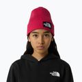 The North Face logós dobozos, mandzsettás gyermek téli sapka 3