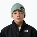 The North Face logós dobozos, mandzsettás gyermek téli sapka 3