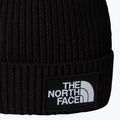 The North Face logós dobozos, mandzsettás gyermek téli sapka 2