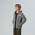 Gyerek polárpulóver The North Face Teen Glacier Full Zip Hoodie mid grey heather 6
