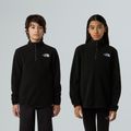 Gyermek polár pulóver The North Face Teen Glacier 1/4 Zip fekete 3